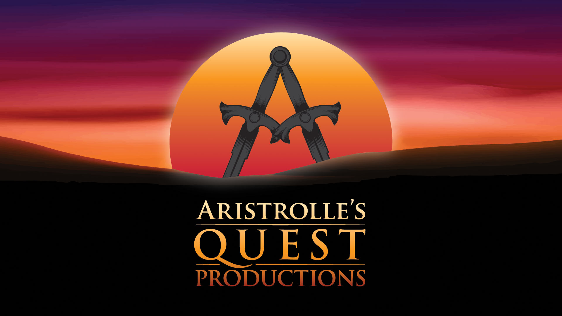 The Logo for Aristrolle's Quest Productions